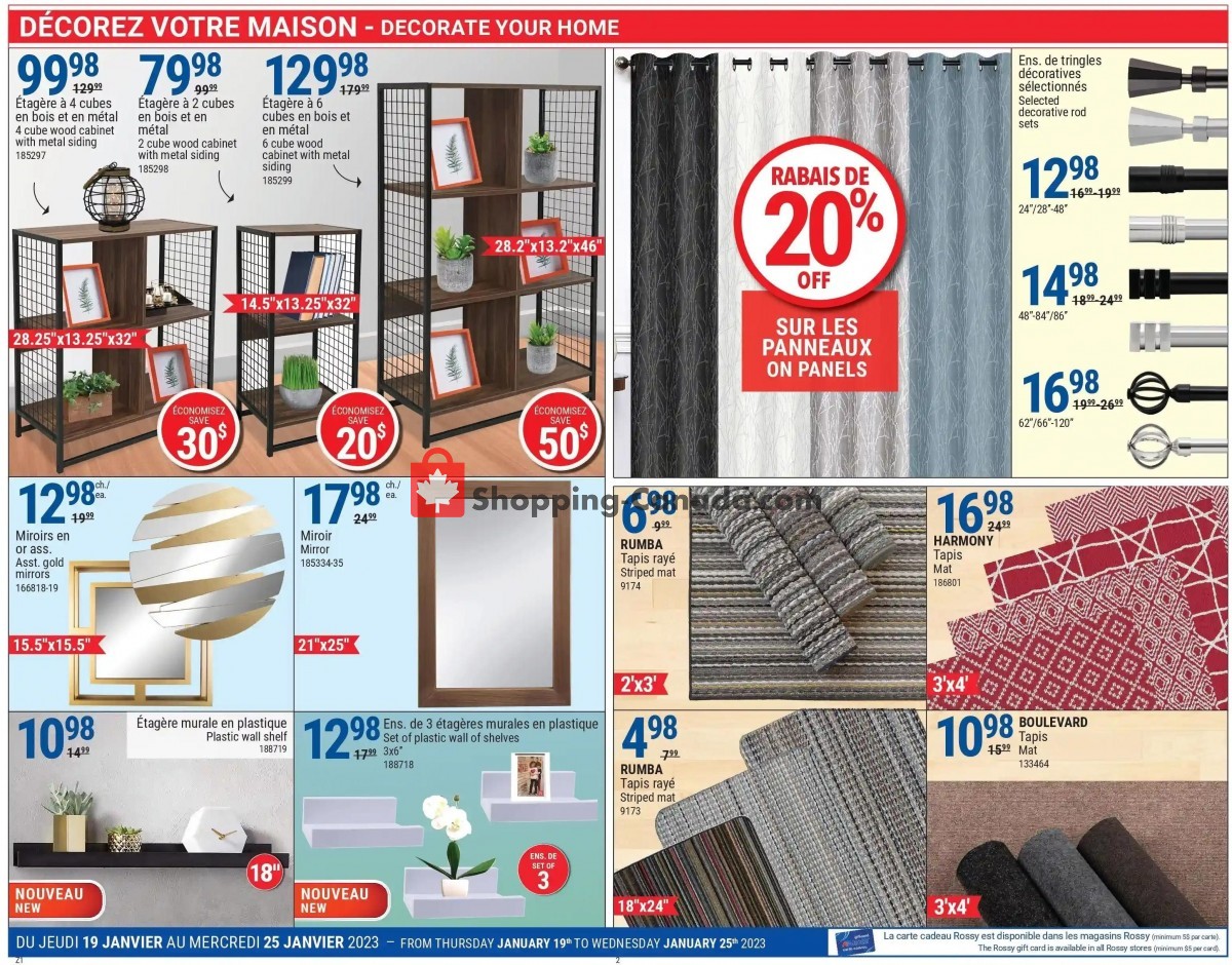 Rossy flyer from Thursday January 19, 2023 to Wednesday January 25, 2023 - page 2