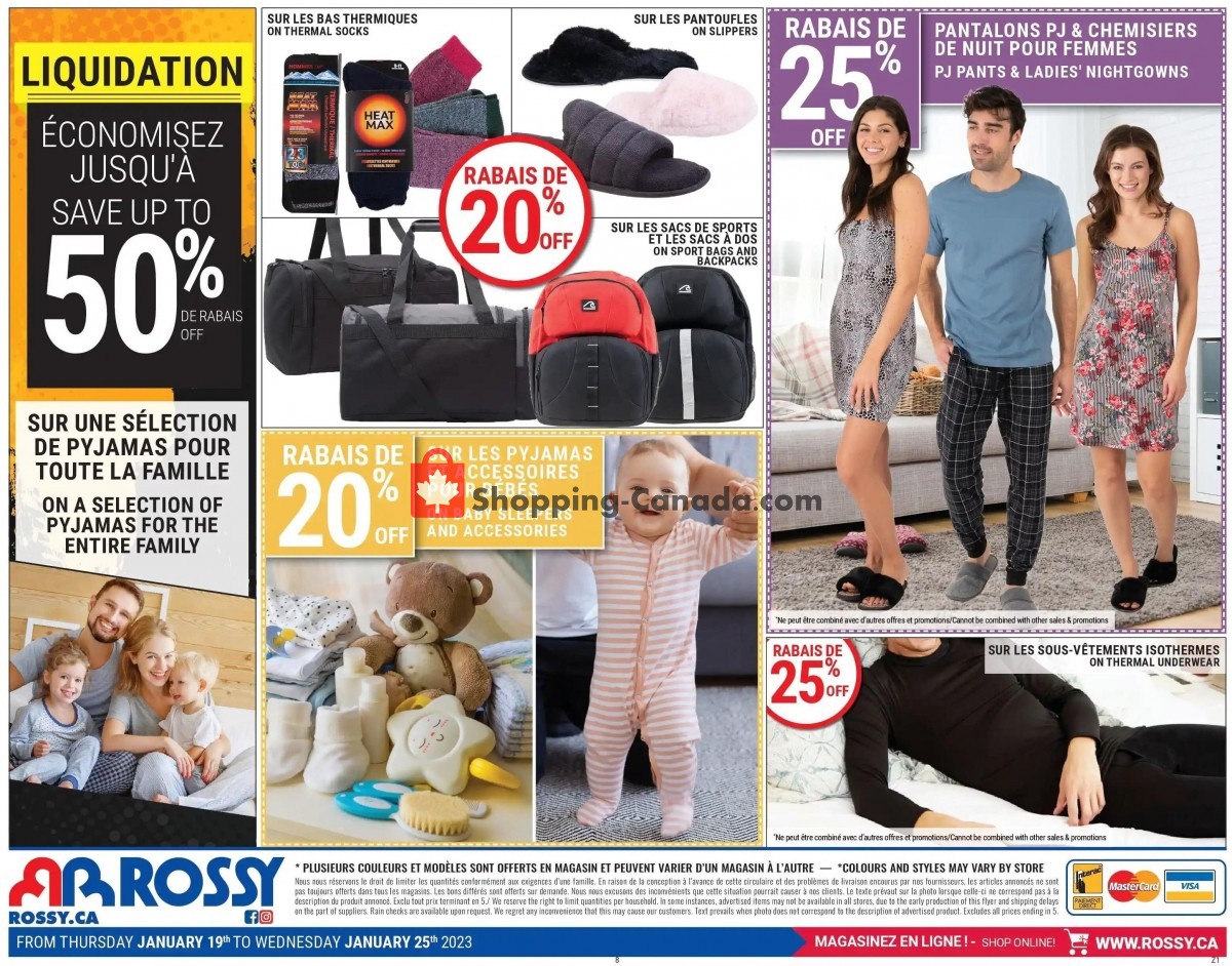 Rossy flyer from Thursday January 19, 2023 to Wednesday January 25, 2023 - page 8