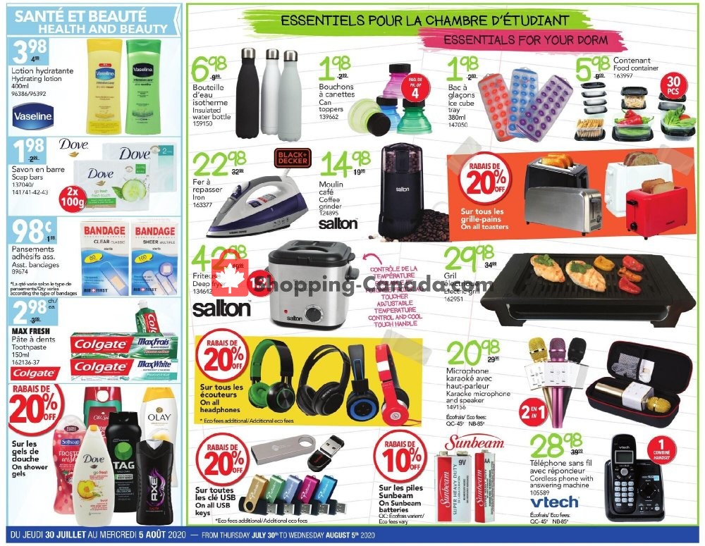 Rossy flyer from Thursday July 30, 2020 to Wednesday August 5, 2020 - page 6