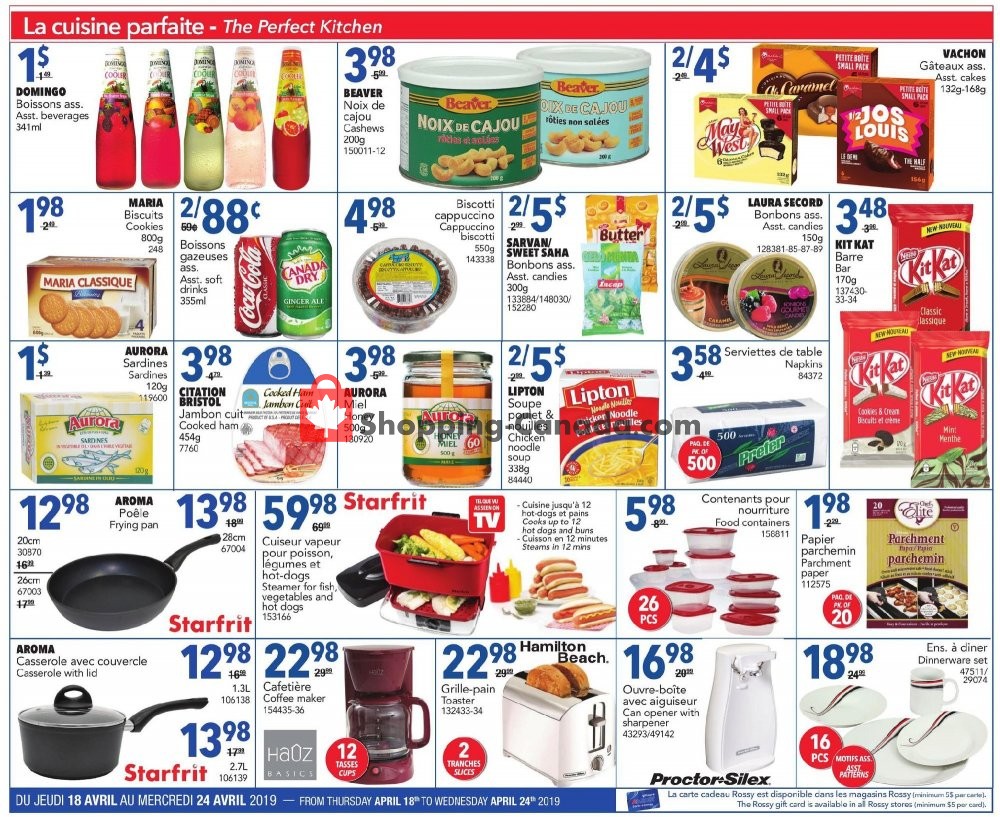 Rossy flyer from Thursday April 18, 2019 to Wednesday April 24, 2019 - page 7