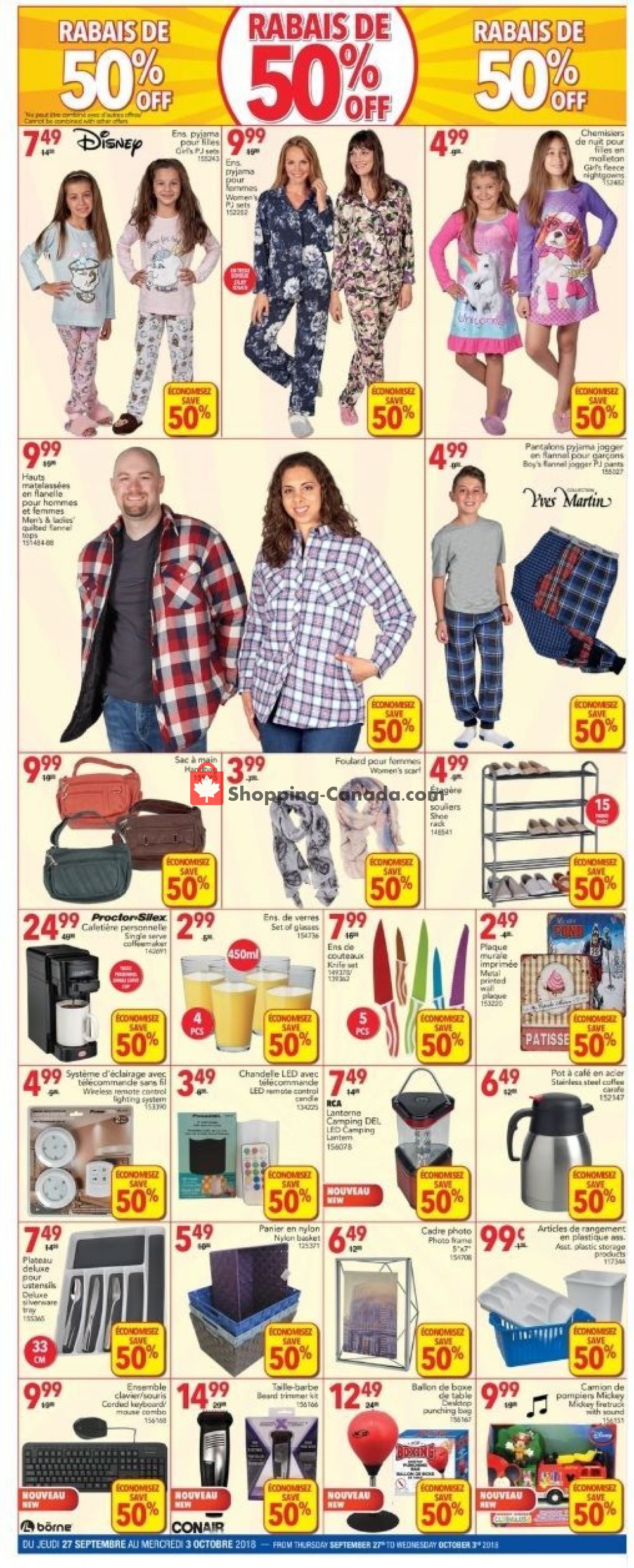 Rossy flyer from Thursday September 27, 2018 to Wednesday October 3, 2018 - page 6