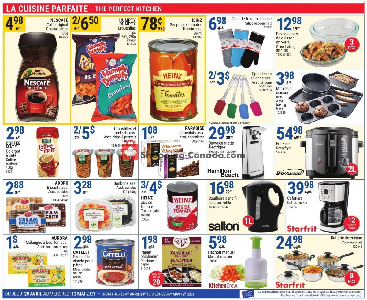 Rossy flyer from Thursday April 29, 2021 to Wednesday May 12, 2021 - page 11