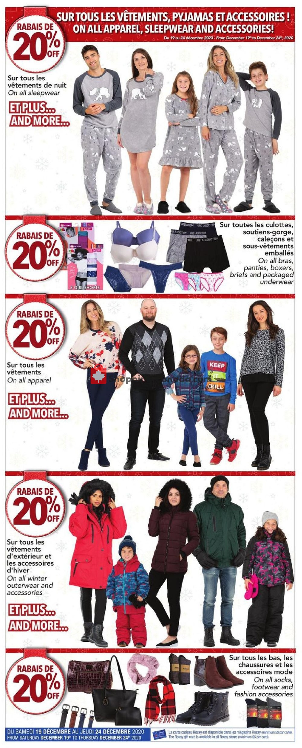 Rossy flyer from Thursday December 17, 2020 to Thursday December 24, 2020 - page 3