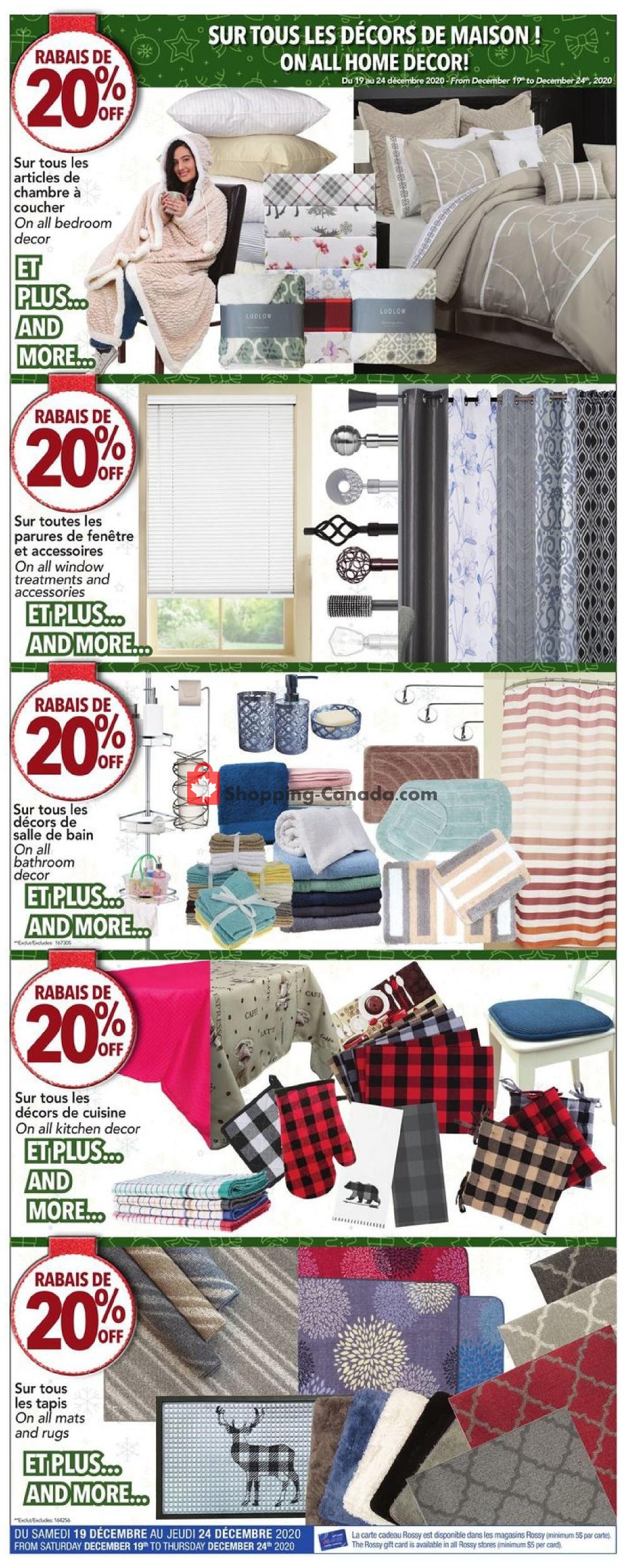 Rossy flyer from Thursday December 17, 2020 to Thursday December 24, 2020 - page 5