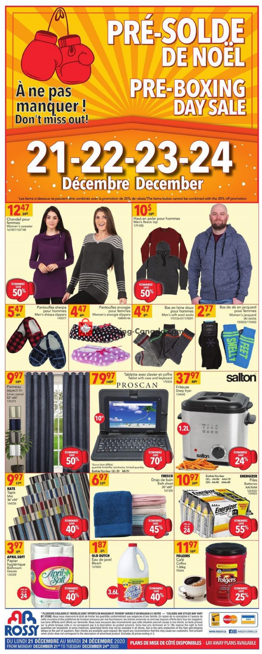 Rossy flyer from Thursday December 17, 2020 to Thursday December 24, 2020 - page 8
