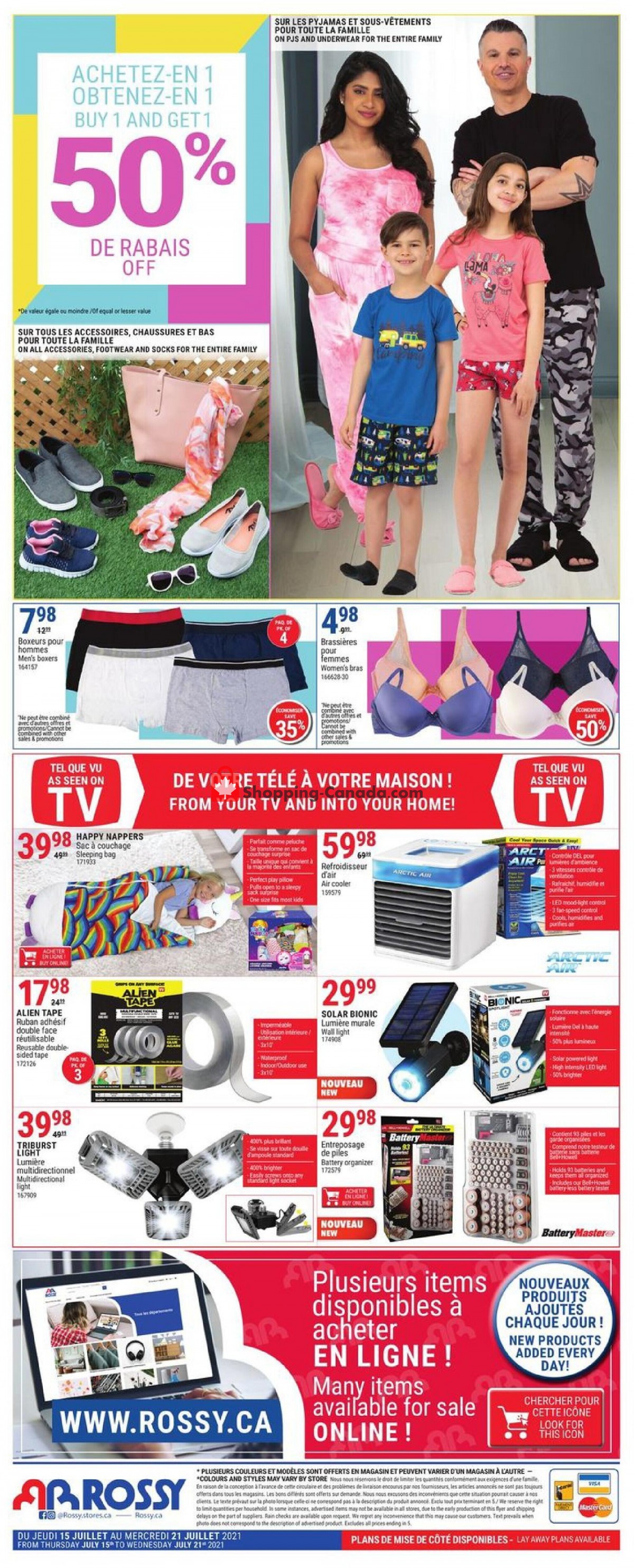 Rossy flyer from Thursday July 15, 2021 to Wednesday July 21, 2021 - page 8