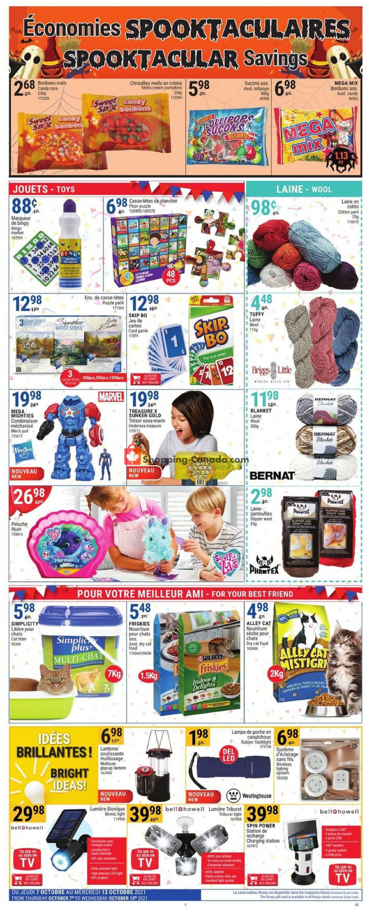 Rossy flyer from Thursday October 7, 2021 to Wednesday October 13, 2021 - page 5