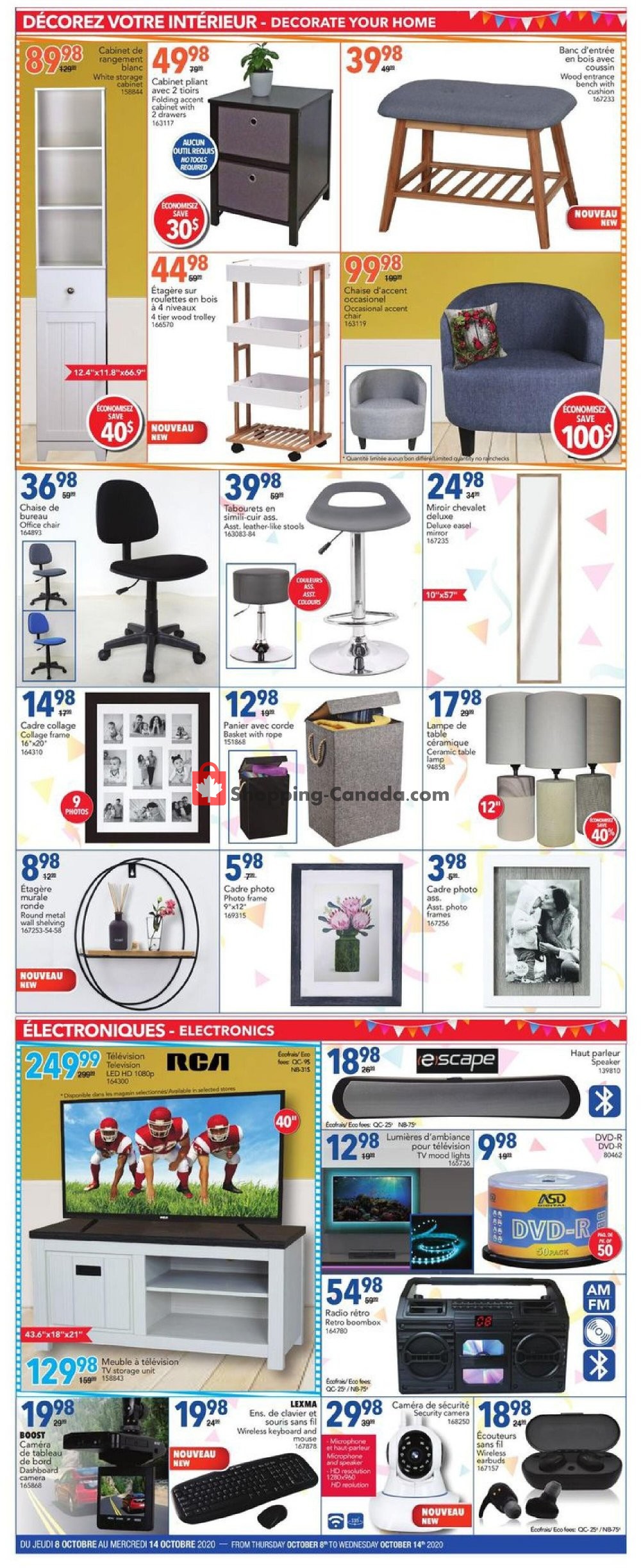 Rossy flyer from Thursday October 8, 2020 to Wednesday October 14, 2020 - page 4