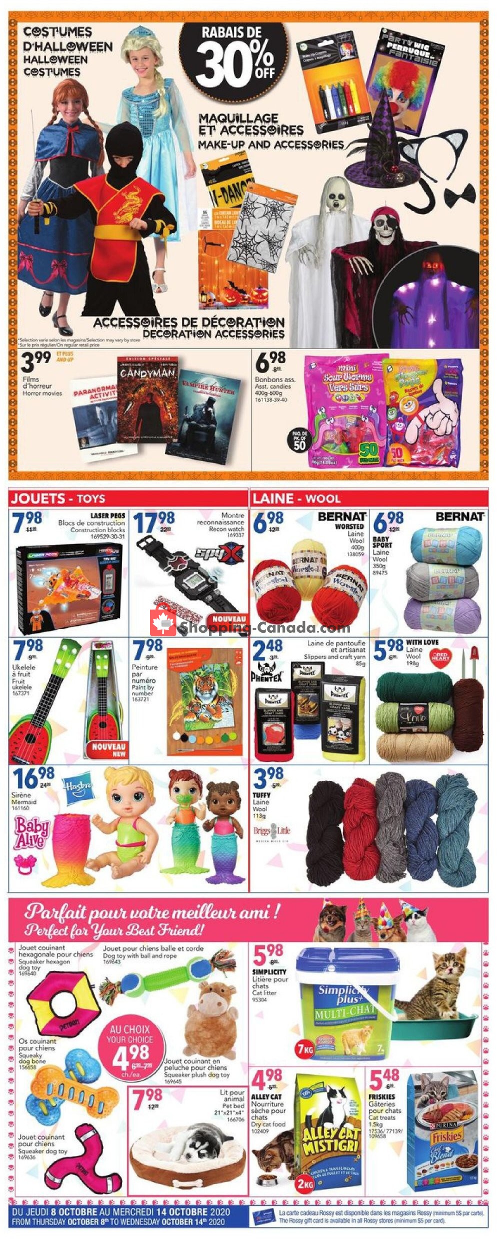 Rossy flyer from Thursday October 8, 2020 to Wednesday October 14, 2020 - page 5