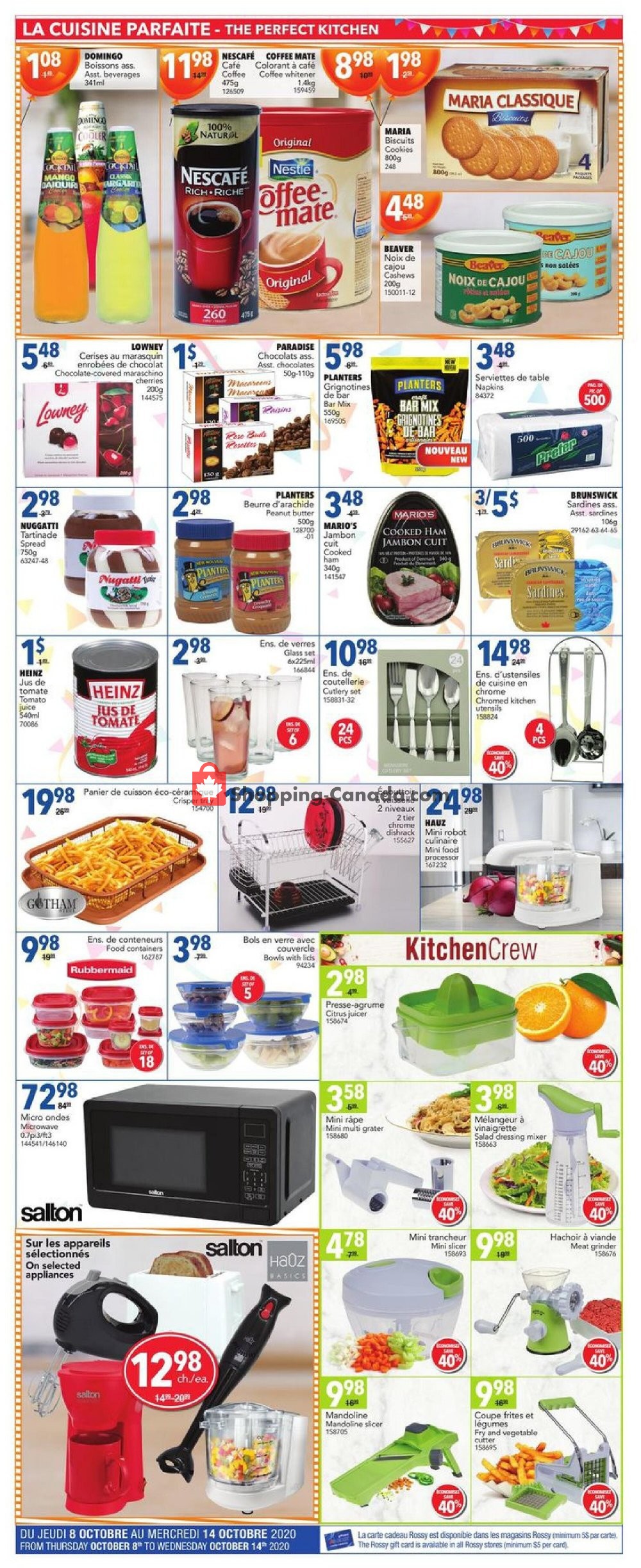 Rossy flyer from Thursday October 8, 2020 to Wednesday October 14, 2020 - page 7