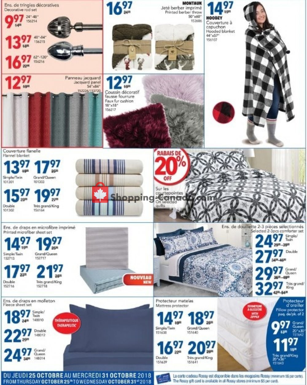 Rossy flyer from Thursday October 25, 2018 to Wednesday October 31, 2018 - page 6