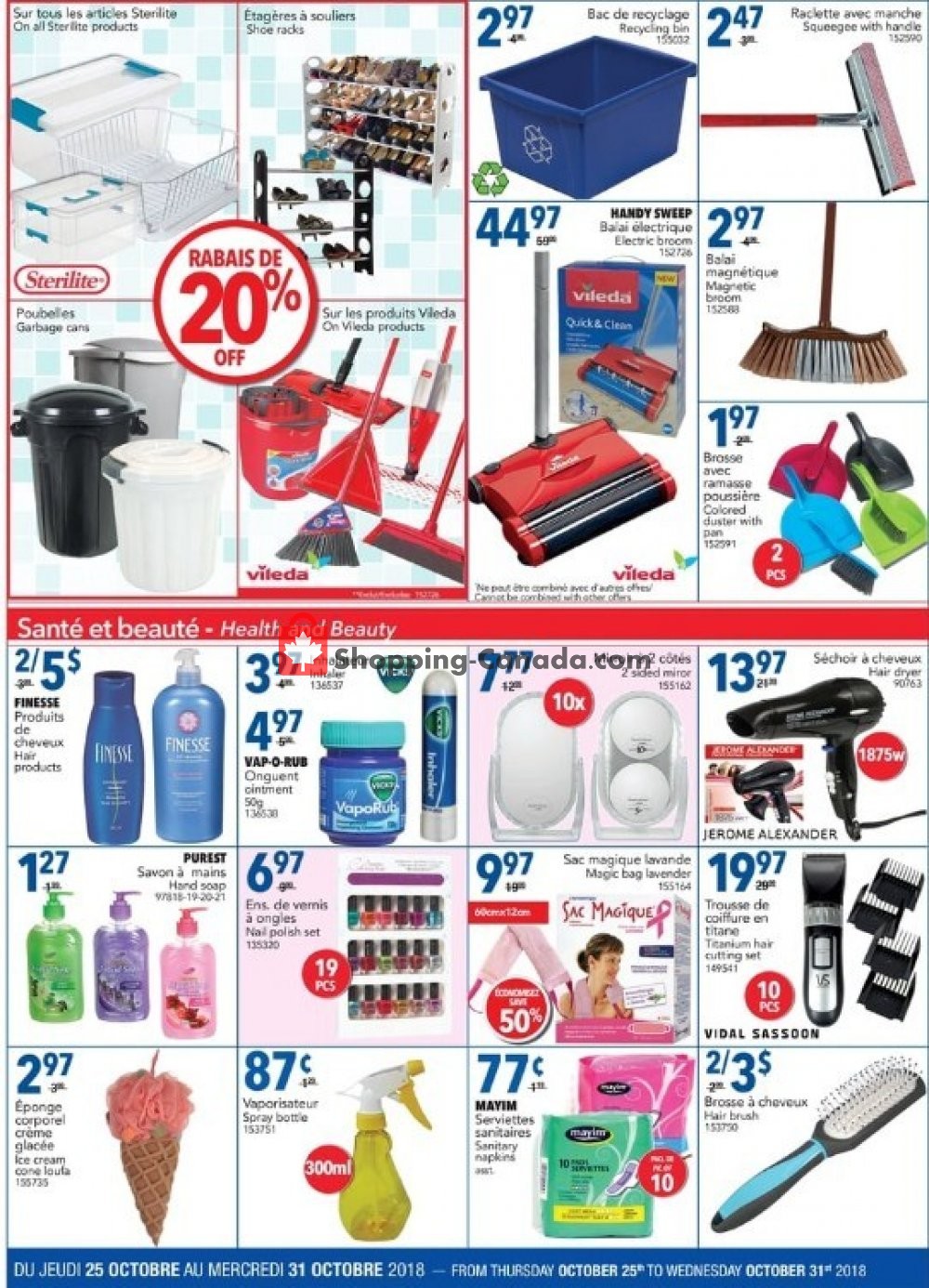 Rossy flyer from Thursday October 25, 2018 to Wednesday October 31, 2018 - page 8