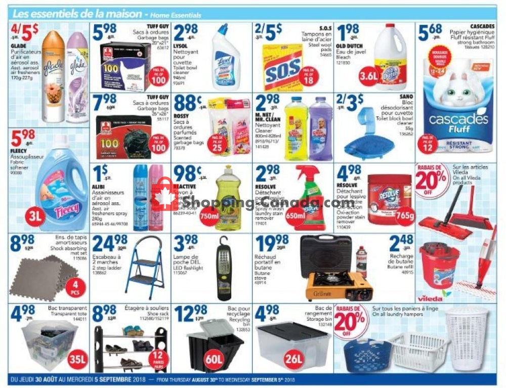 Rossy flyer from Thursday August 30, 2018 to Wednesday September 5, 2018 - page 6