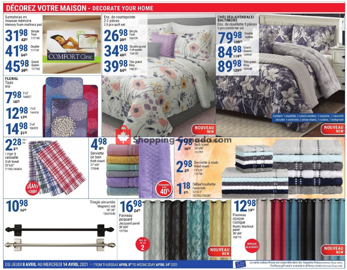Rossy flyer from Thursday April 8, 2021 to Wednesday April 14, 2021 - page 3