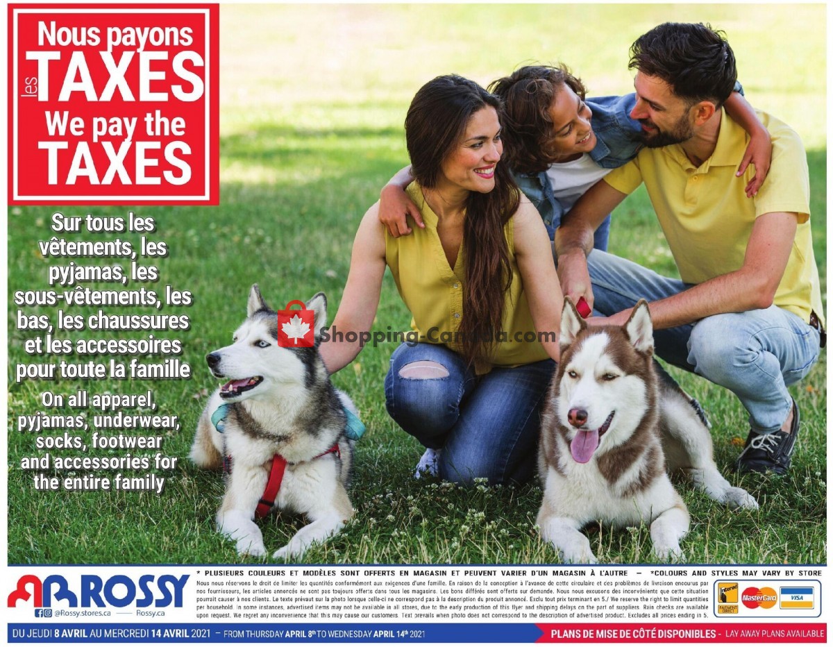 Rossy flyer from Thursday April 8, 2021 to Wednesday April 14, 2021 - page 8