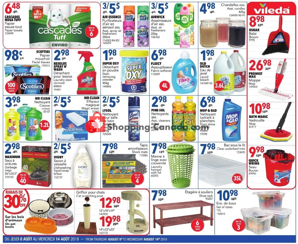 Rossy flyer from Thursday August 8, 2019 to Wednesday August 14, 2019 - page 6