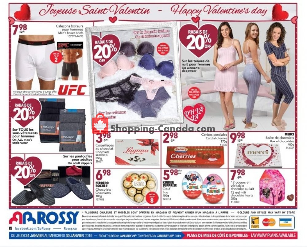Rossy flyer from Thursday January 24, 2019 to Wednesday January 30, 2019 - page 8