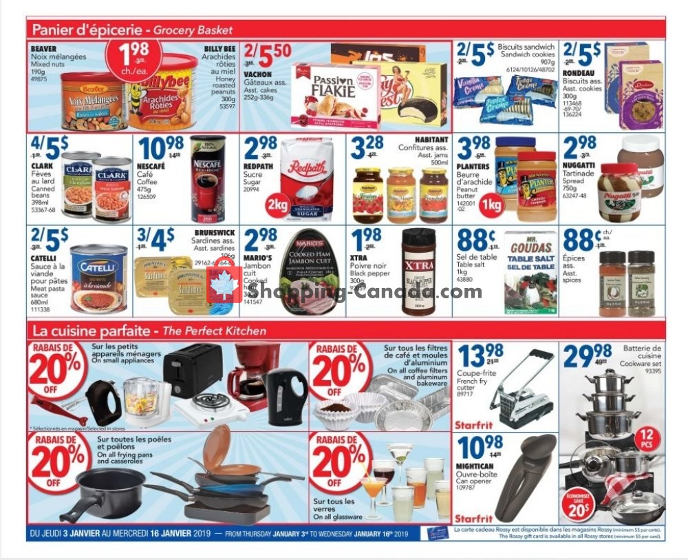 Rossy flyer from Thursday January 3, 2019 to Wednesday January 16, 2019 - page 5
