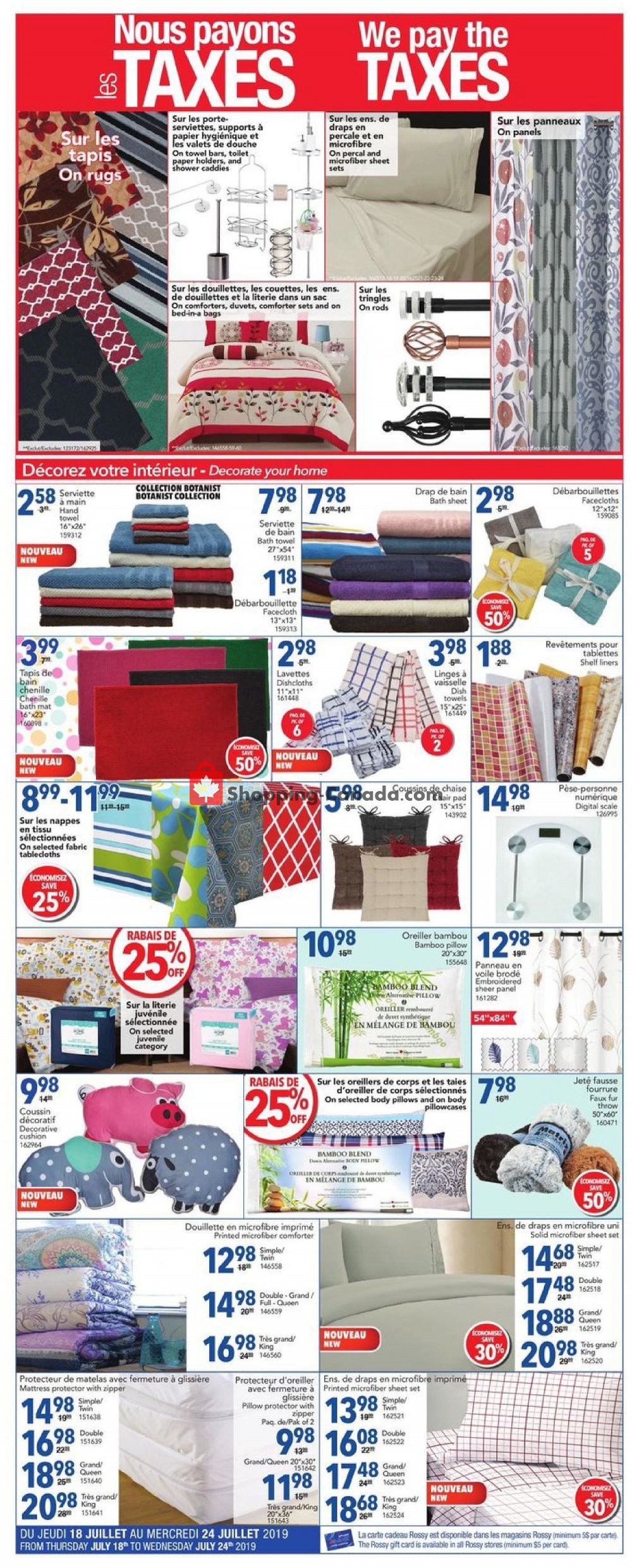 Rossy flyer from Thursday July 18, 2019 to Wednesday July 24, 2019 - page 5