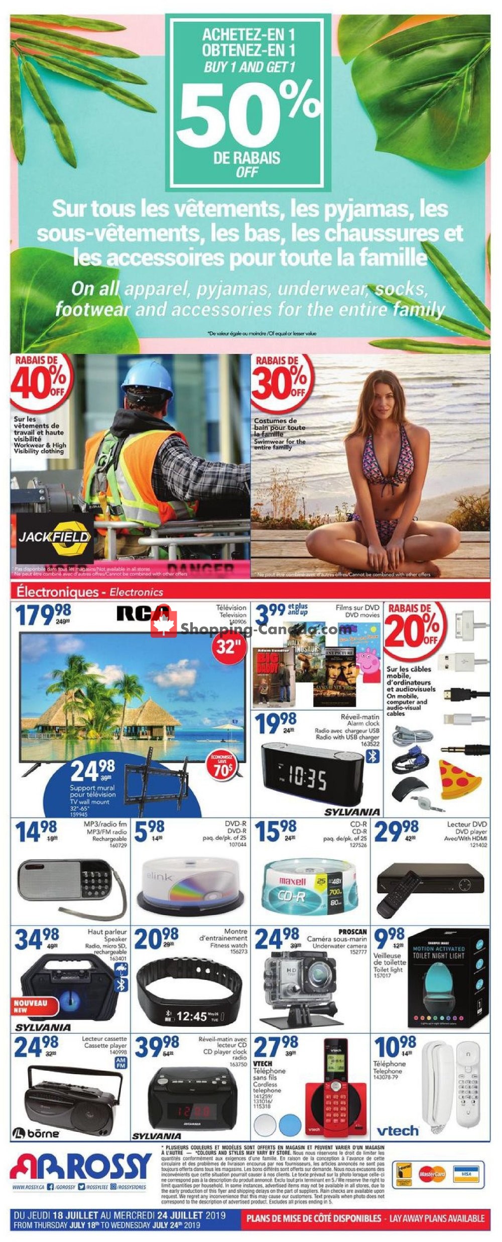 Rossy flyer from Thursday July 18, 2019 to Wednesday July 24, 2019 - page 8