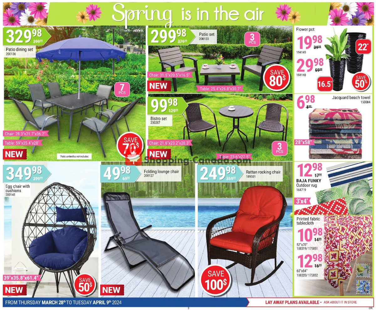 Rossy flyer from Thursday March 28, 2024 to Wednesday April 10, 2024 - page 3