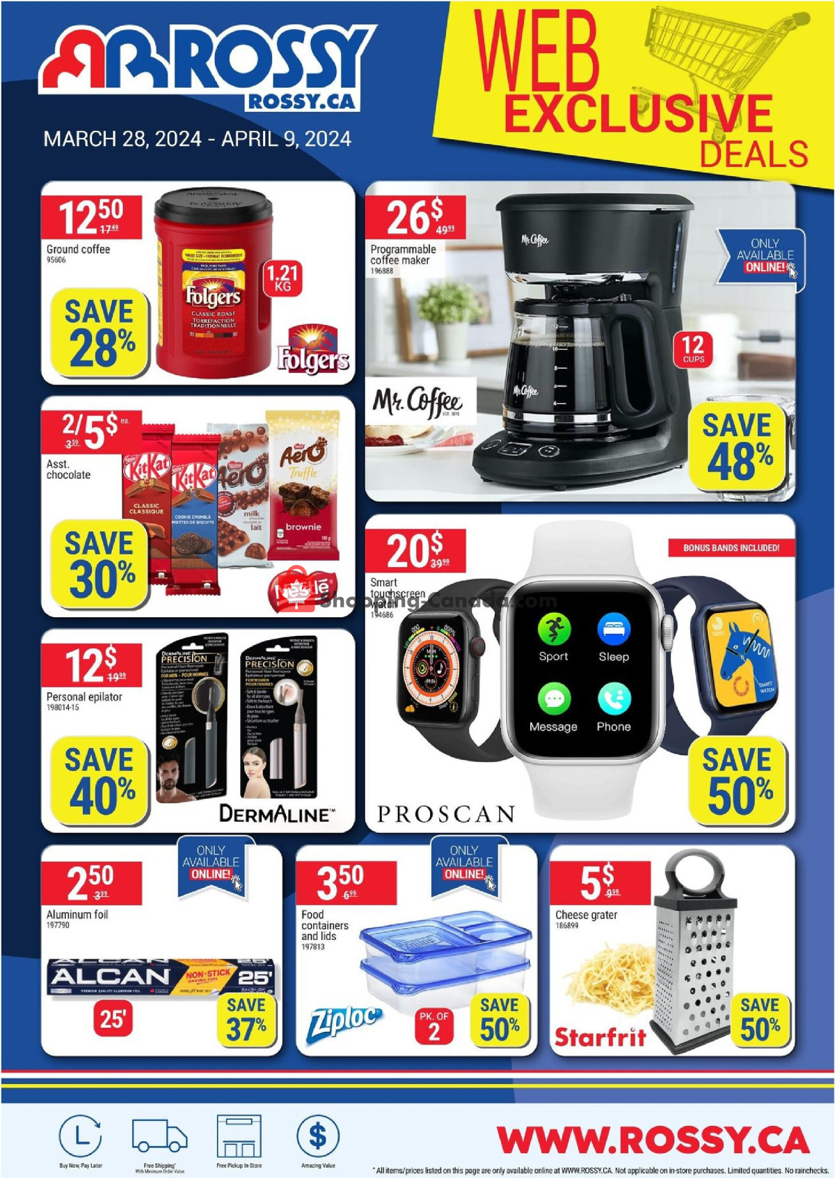 Rossy flyer from Thursday March 28, 2024 to Wednesday April 10, 2024 - page 9