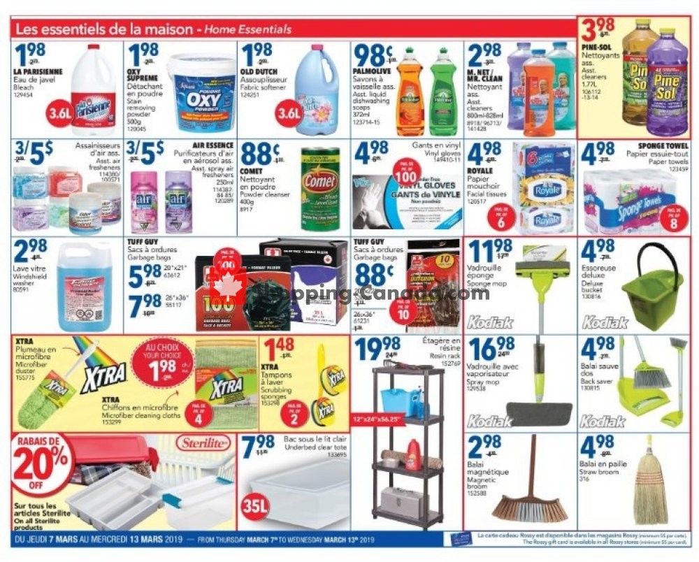 Rossy flyer from Thursday March 7, 2019 to Wednesday March 13, 2019 - page 7