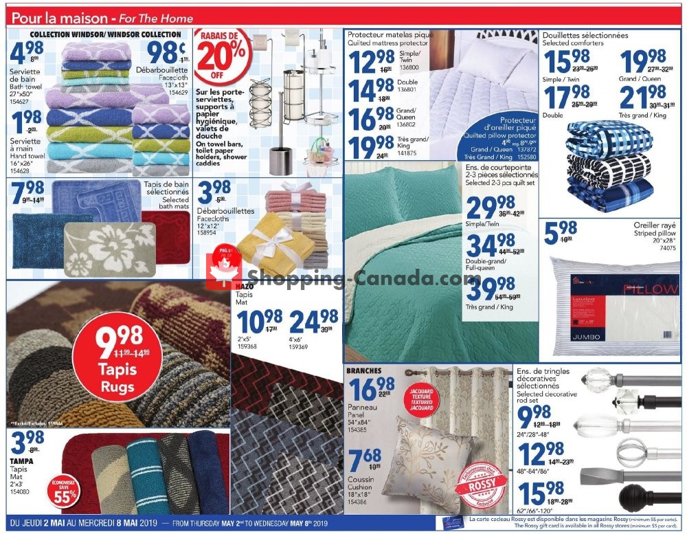 Rossy flyer from Thursday May 2, 2019 to Wednesday May 8, 2019 - page 5