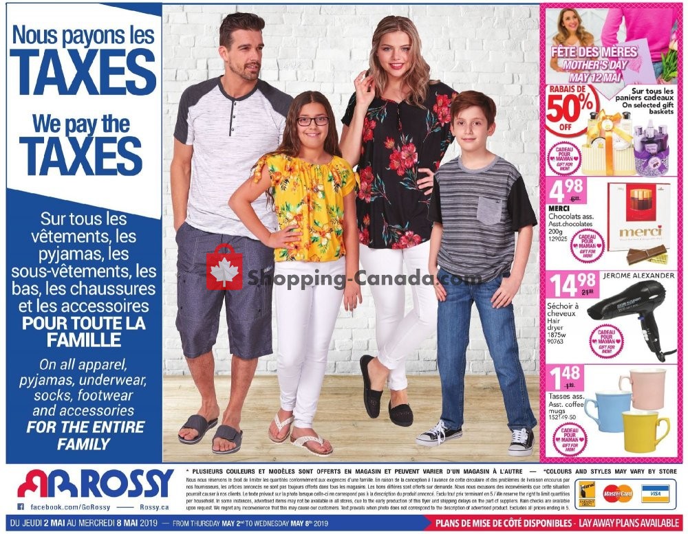 Rossy flyer from Thursday May 2, 2019 to Wednesday May 8, 2019 - page 8