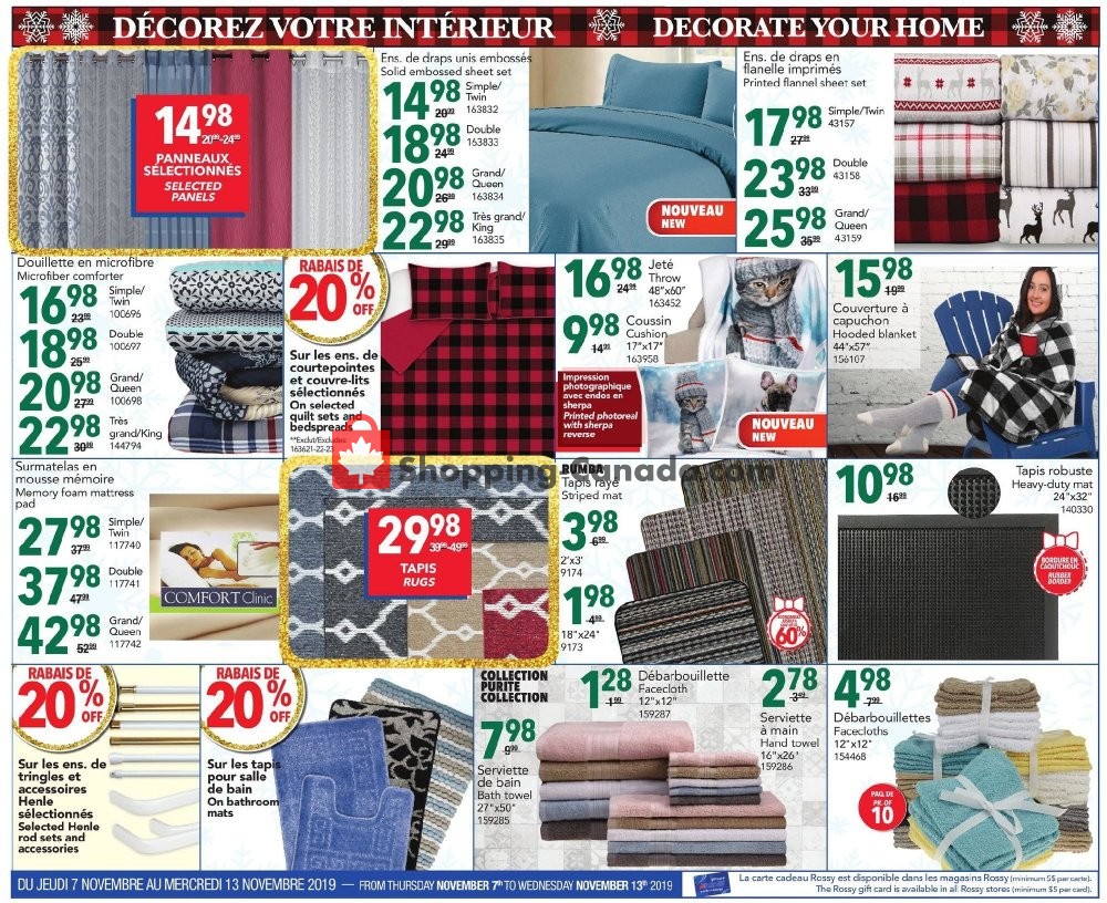 Rossy flyer from Thursday November 7, 2019 to Wednesday November 13, 2019 - page 5