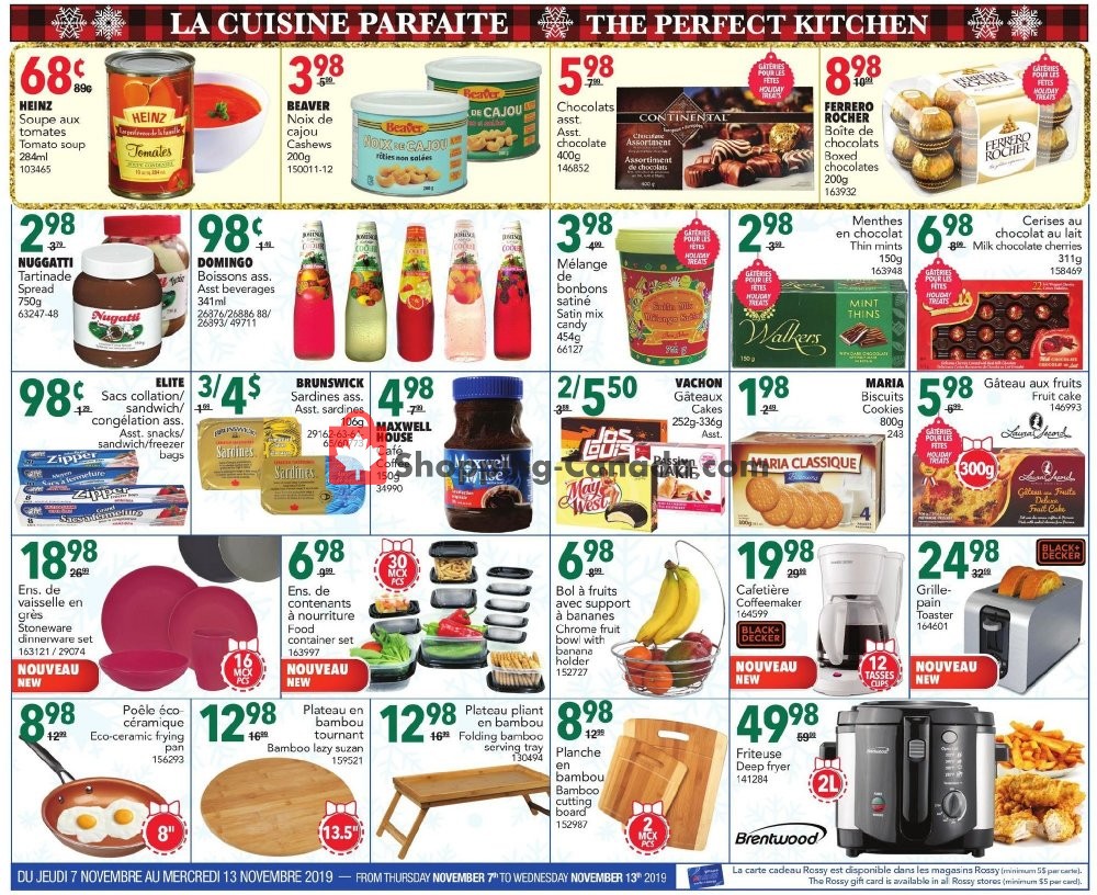 Rossy flyer from Thursday November 7, 2019 to Wednesday November 13, 2019 - page 7