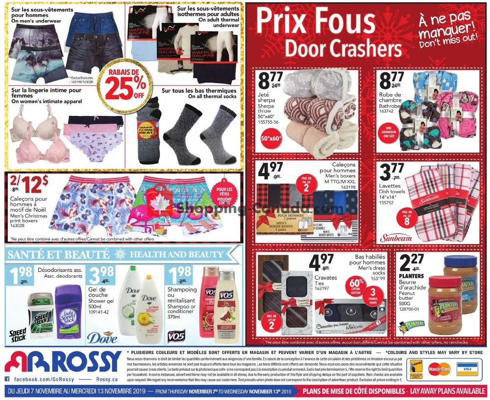 Rossy flyer from Thursday November 7, 2019 to Wednesday November 13, 2019 - page 8