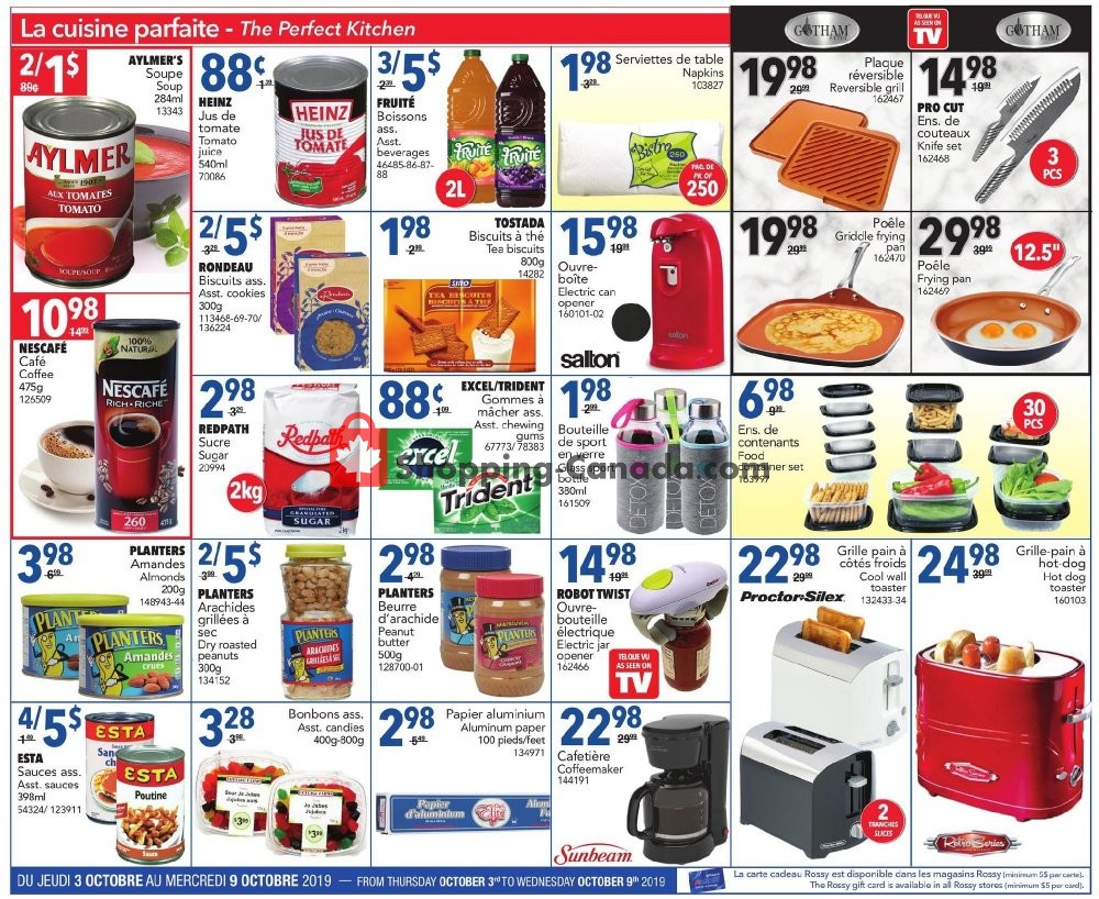 Rossy flyer from Thursday October 3, 2019 to Wednesday October 9, 2019 - page 7