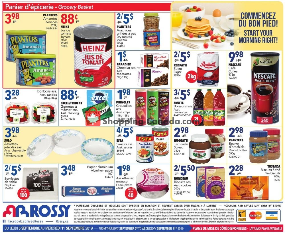 Rossy flyer from Thursday September 5, 2019 to Wednesday September 11, 2019 - page 8
