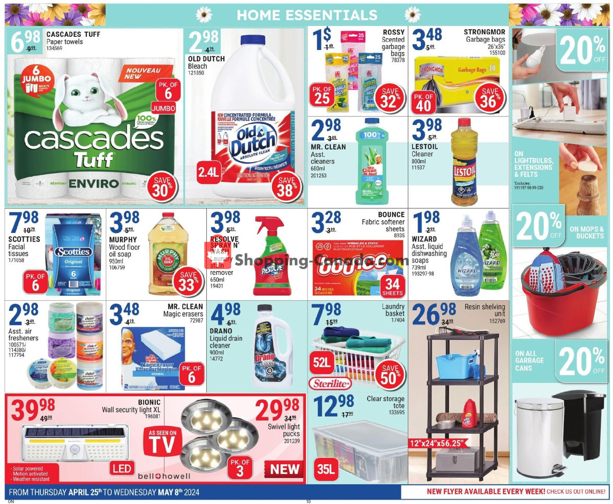 Rossy flyer from Thursday April 25, 2024 to Wednesday May 8, 2024 - page 10