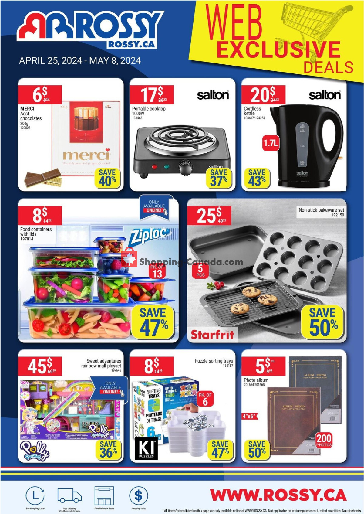 Rossy flyer from Thursday April 25, 2024 to Wednesday May 8, 2024 - page 13