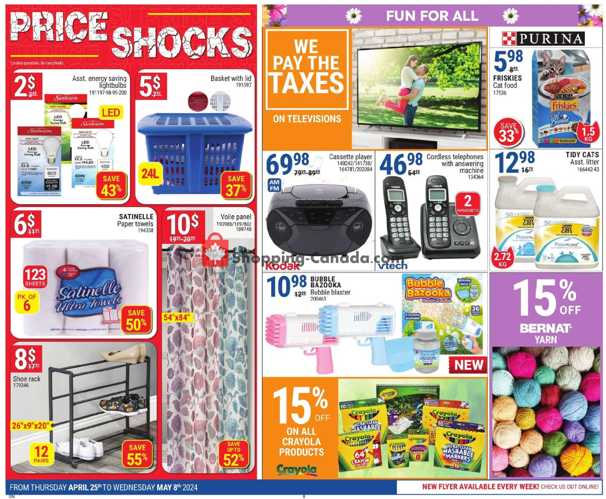 Rossy flyer from Thursday April 25, 2024 to Wednesday May 8, 2024 - page 8