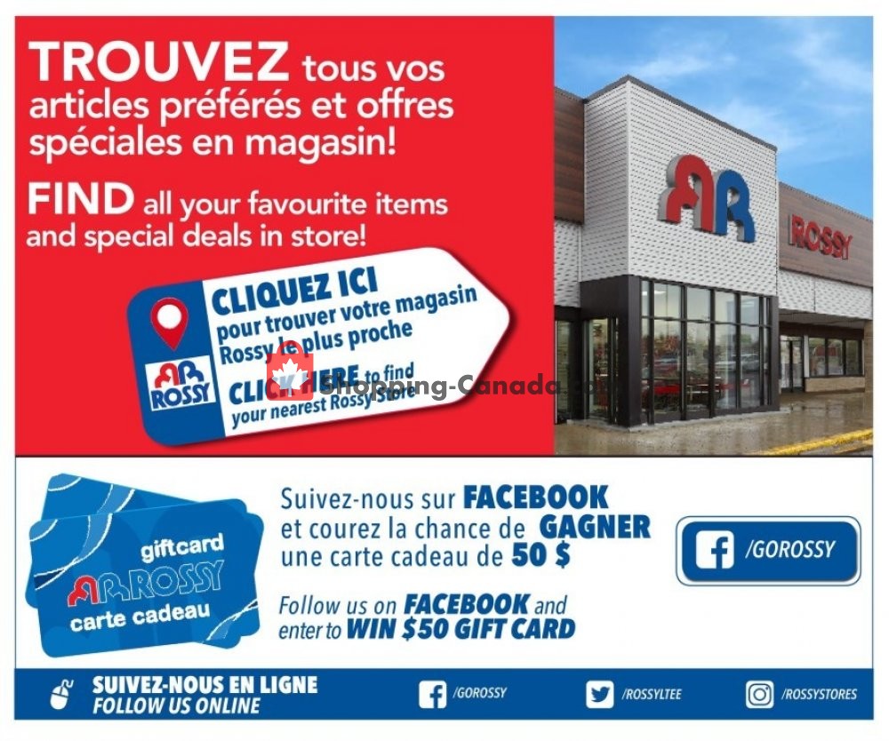 Rossy flyer from Thursday February 28, 2019 to Wednesday March 6, 2019 - page 13