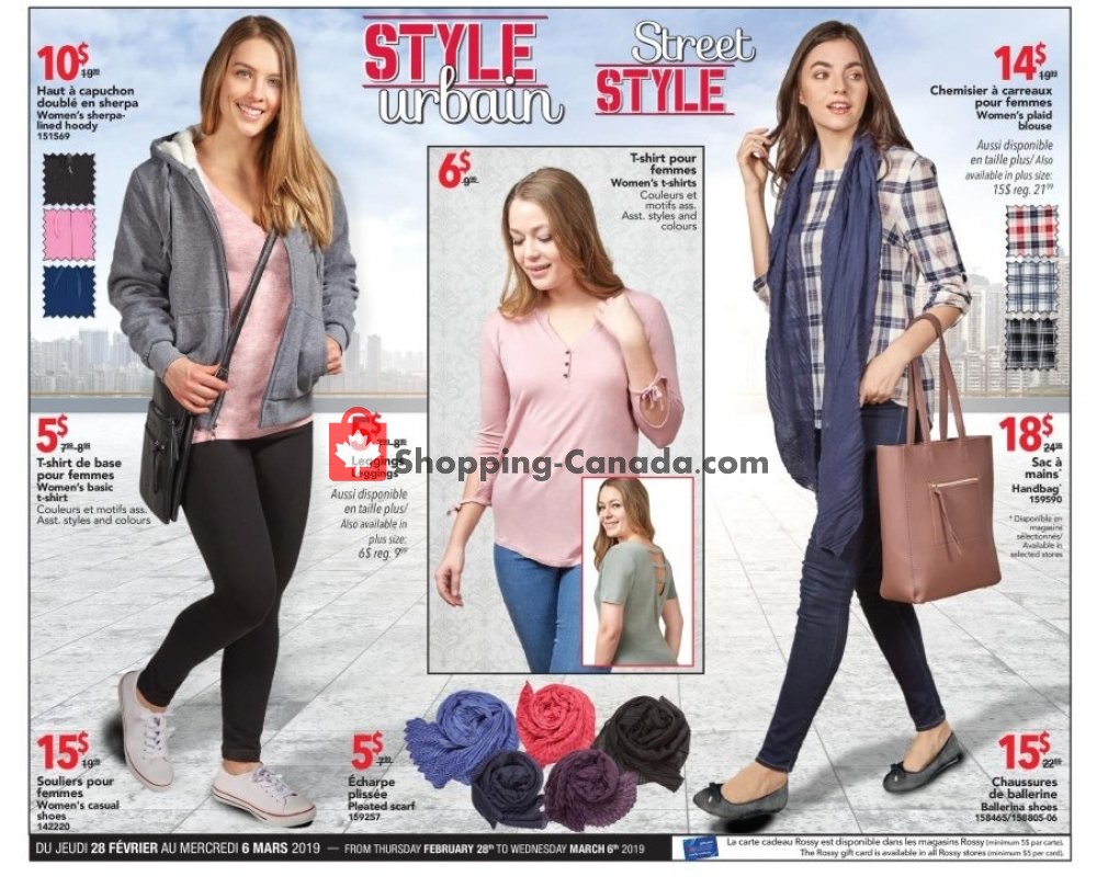 Rossy flyer from Thursday February 28, 2019 to Wednesday March 6, 2019 - page 3