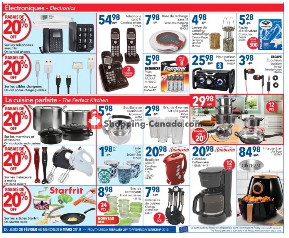 Rossy flyer from Thursday February 28, 2019 to Wednesday March 6, 2019 - page 6