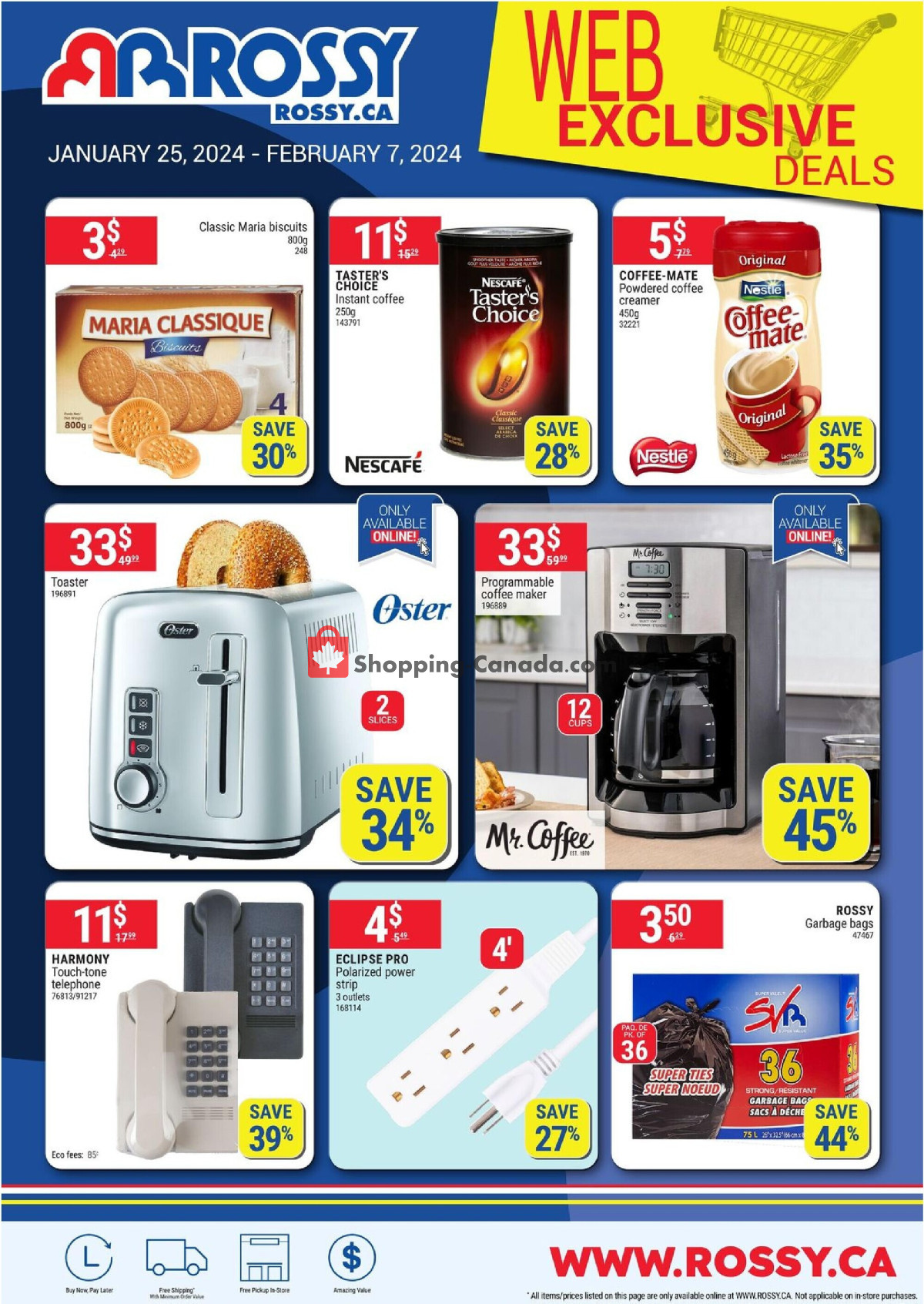 Rossy flyer from Thursday January 25, 2024 to Wednesday February 7, 2024 - page 17