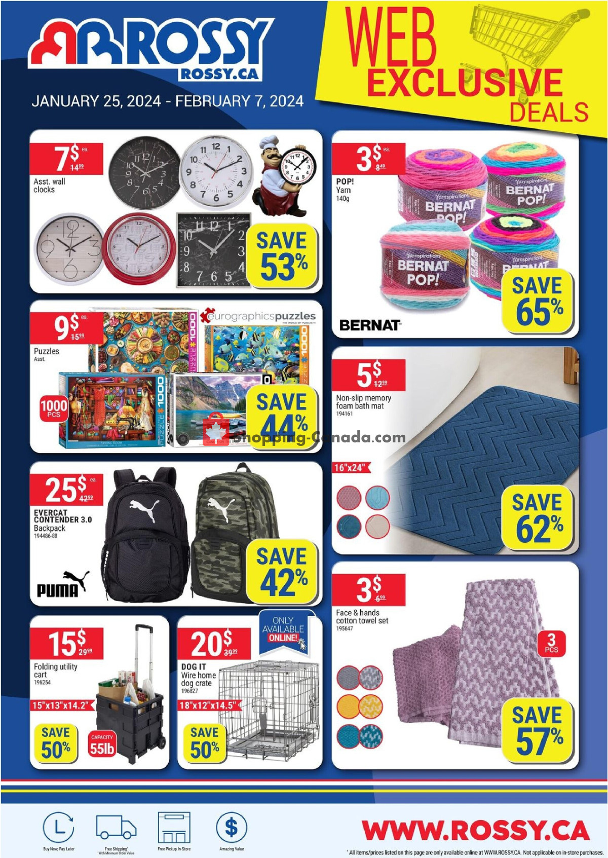 Rossy flyer from Thursday January 25, 2024 to Wednesday February 7, 2024 - page 18