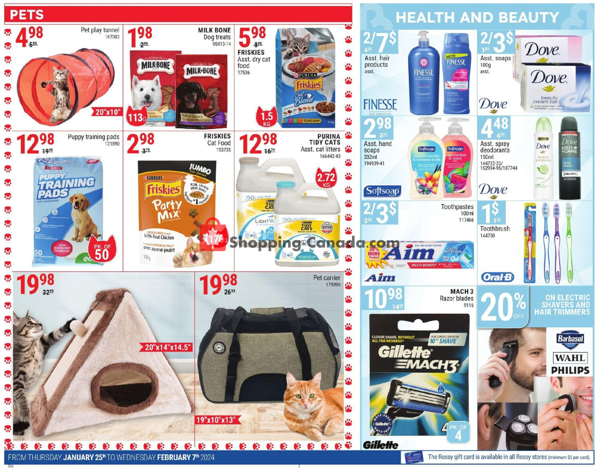 Rossy flyer from Thursday January 25, 2024 to Wednesday February 7, 2024 - page 2