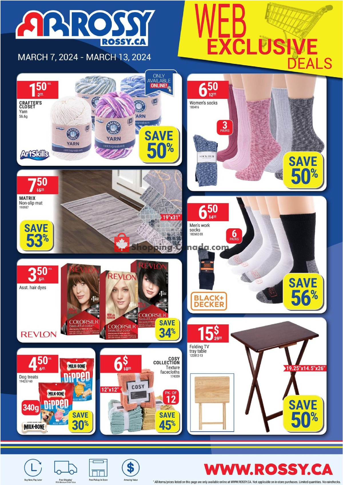Rossy flyer from Thursday March 7, 2024 to Wednesday March 13, 2024 - page 10