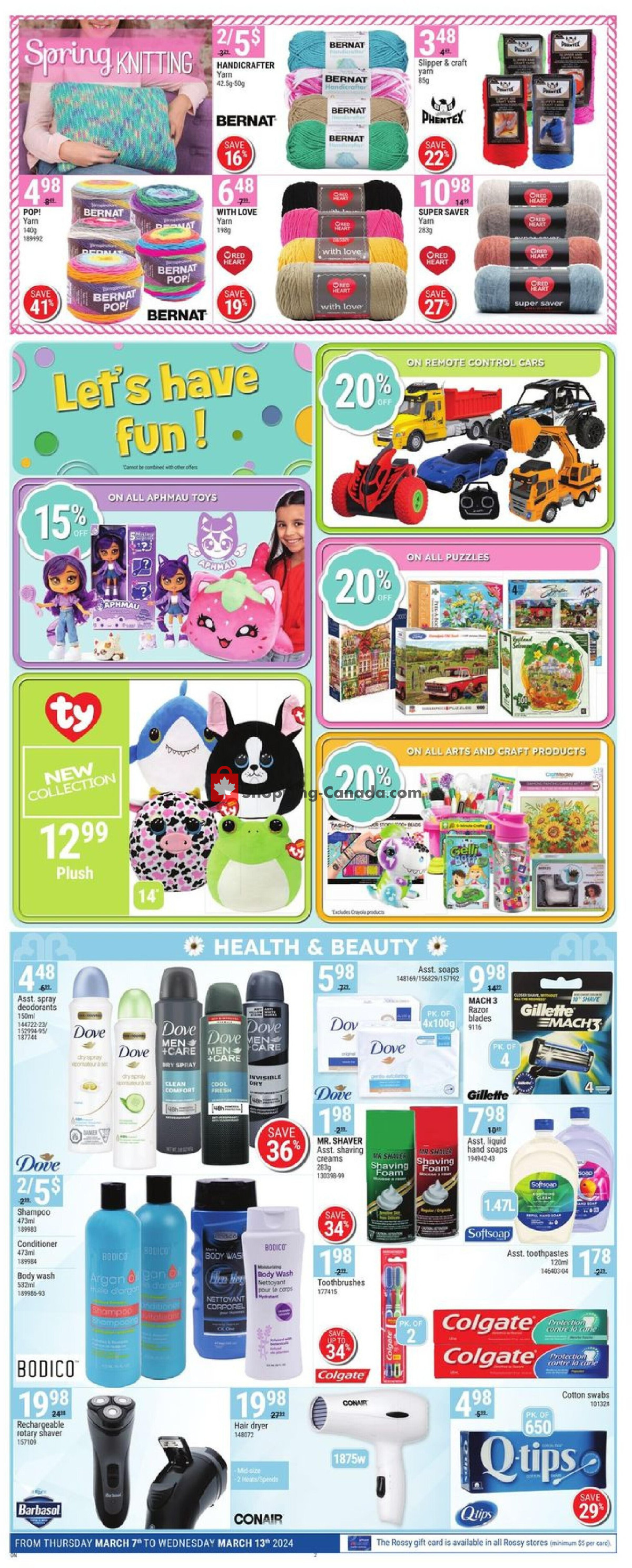 Rossy flyer from Thursday March 7, 2024 to Wednesday March 13, 2024 - page 2