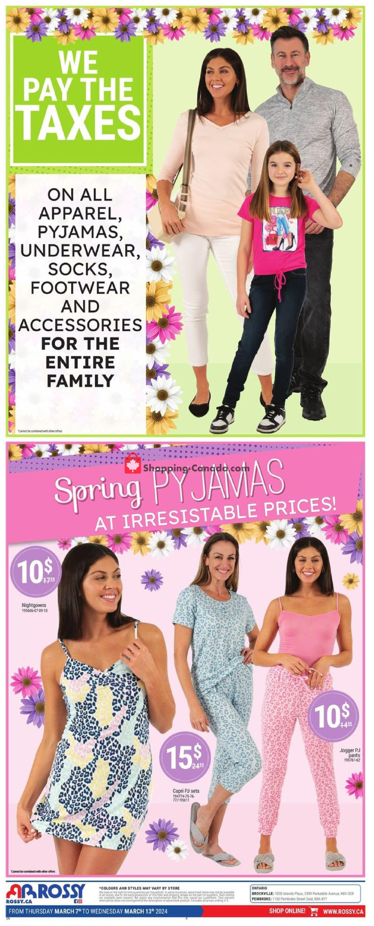 Rossy flyer from Thursday March 7, 2024 to Wednesday March 13, 2024 - page 8