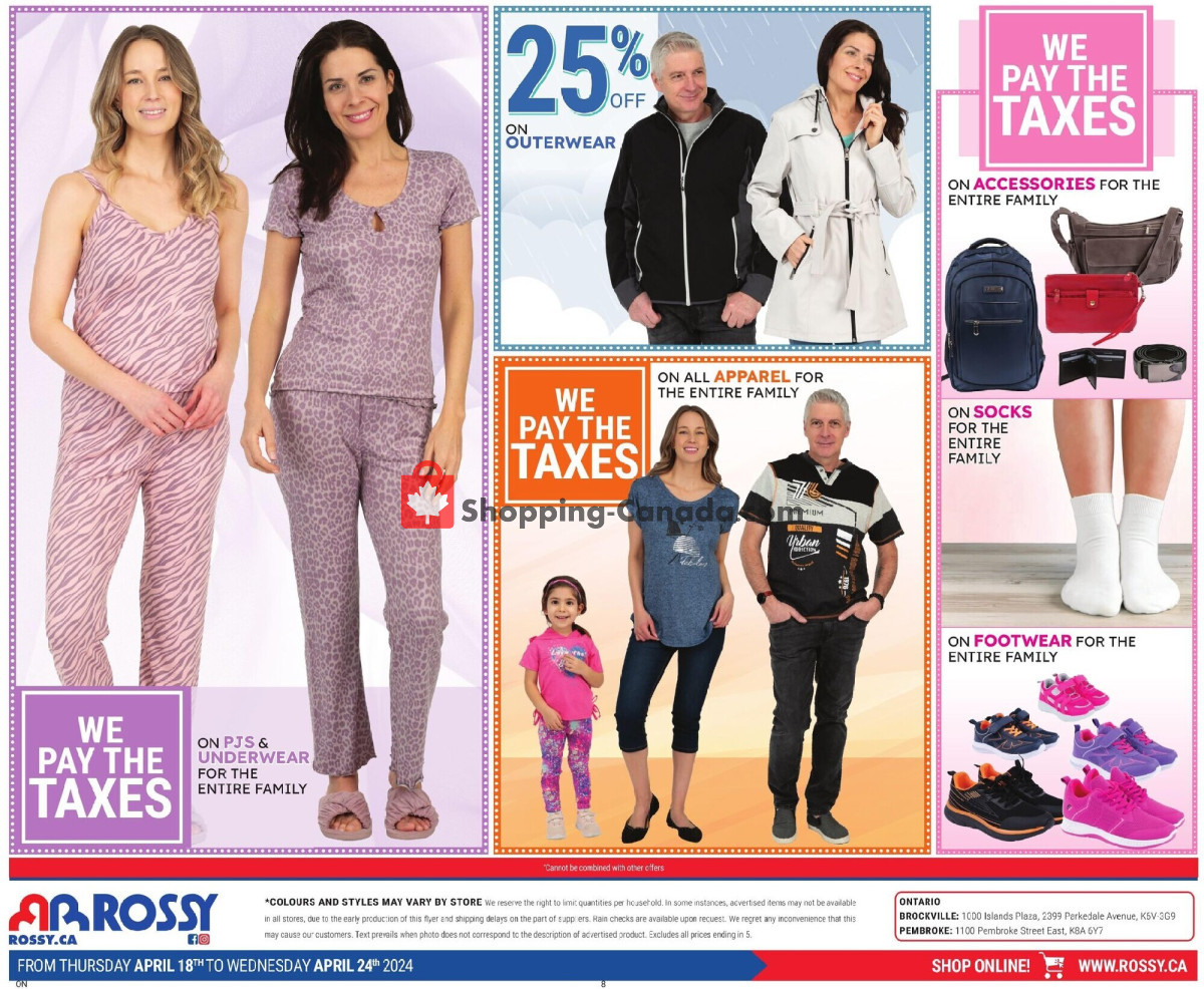 Rossy flyer from Thursday April 18, 2024 to Wednesday April 24, 2024 - page 8