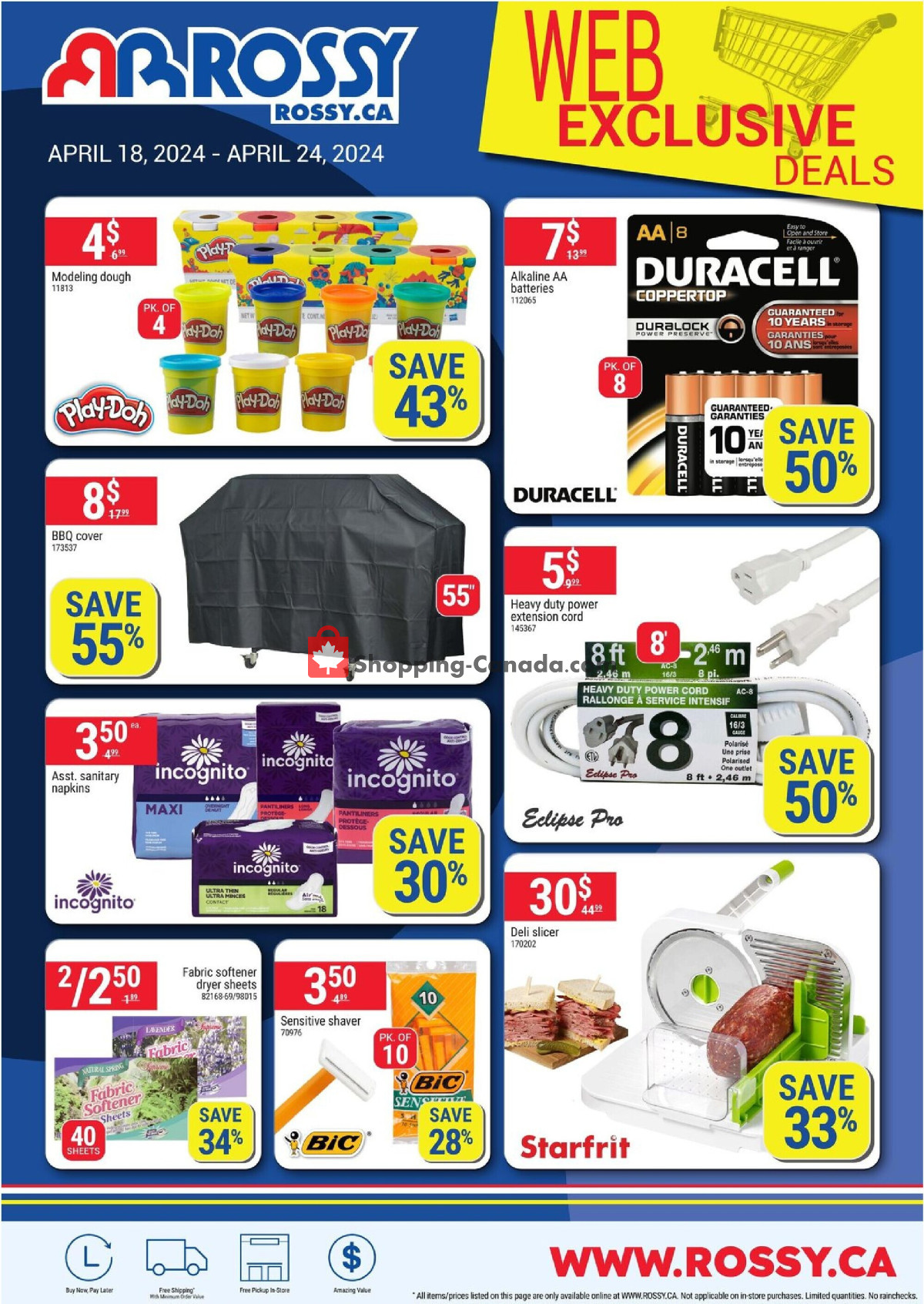 Rossy flyer from Thursday April 18, 2024 to Wednesday April 24, 2024 - page 9