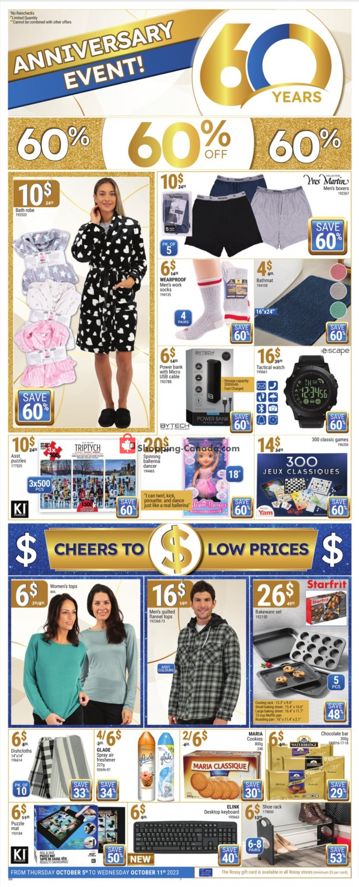 Rossy flyer from Thursday October 5, 2023 to Wednesday October 11, 2023 - page 2