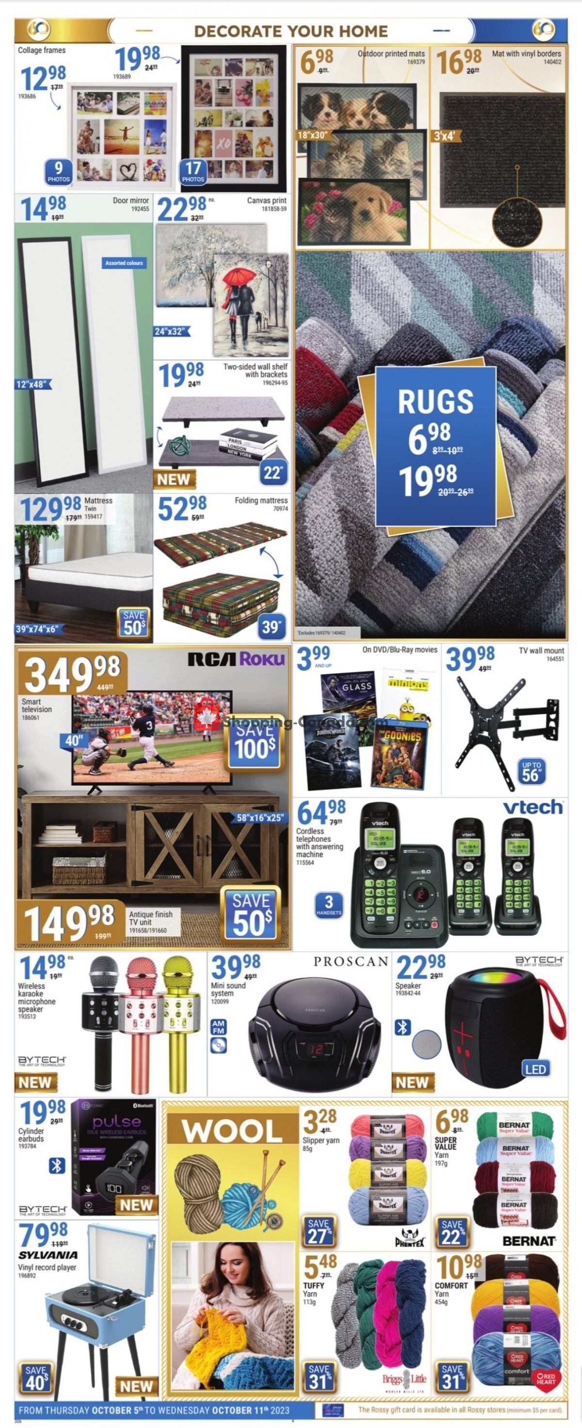 Rossy flyer from Thursday October 5, 2023 to Wednesday October 11, 2023 - page 4